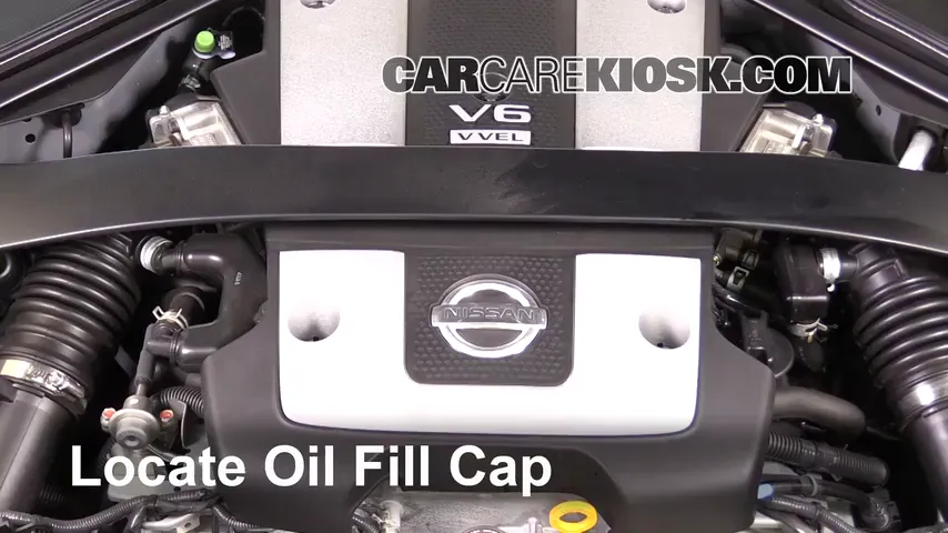 2016 Nissan 370Z 3.7L V6 Coupe Oil